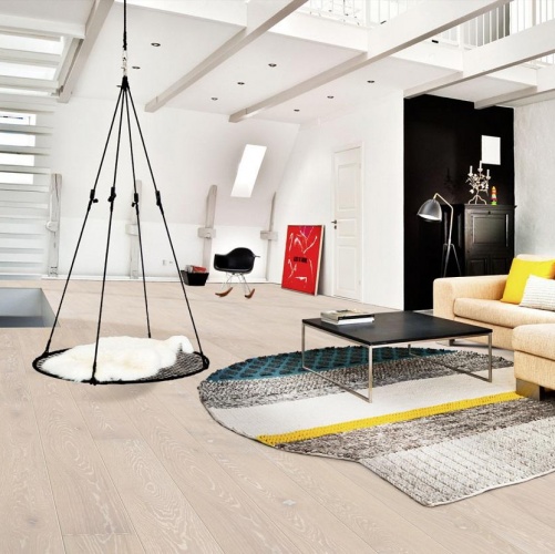 Паркетная доска Kahrs Дуб Снег 2600200508 - Вид №8