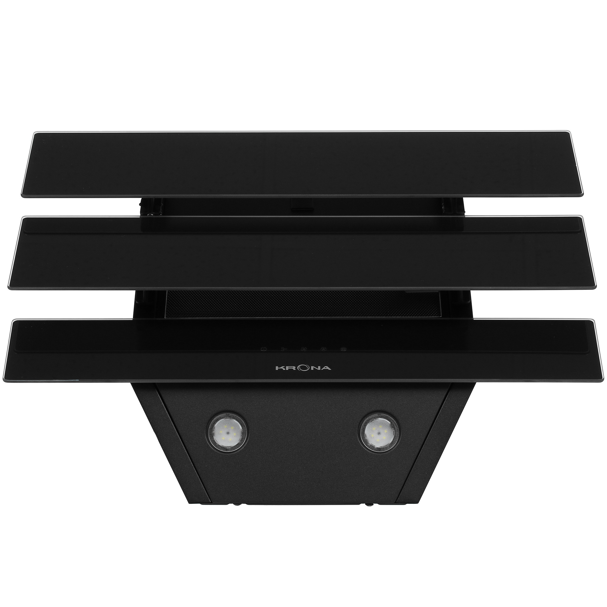 5304625 Вытяжка наклонная KRONA AURORA 600 black S черный/черный STDN-0032500 - Вид №6