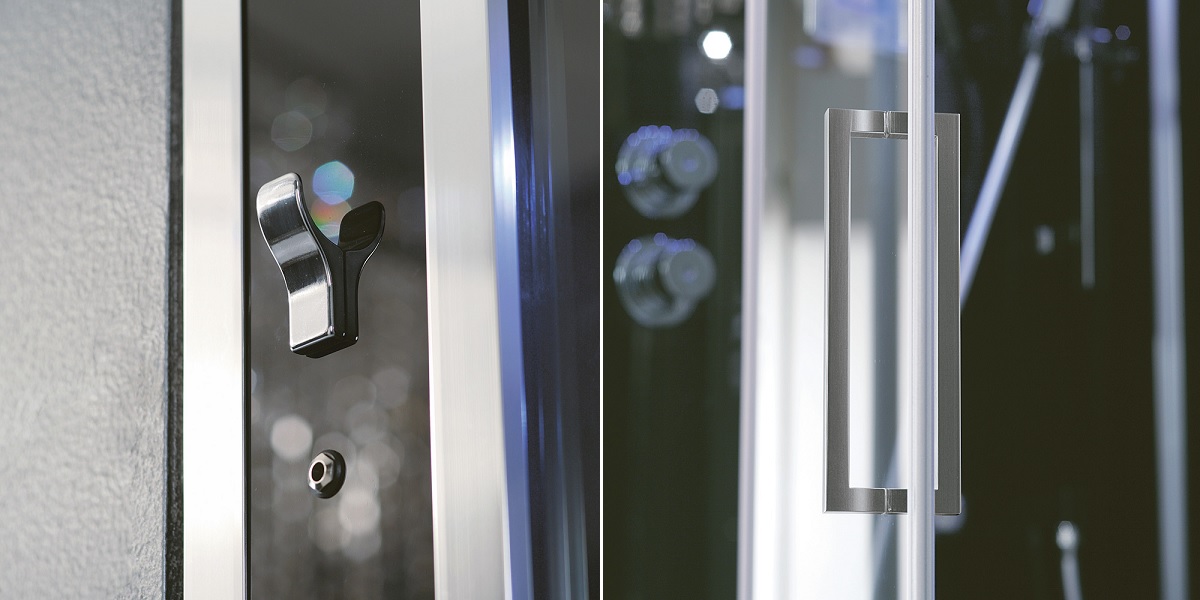 Душевая кабина угловая Tempo JUNIOR 100/80 см 1TPA9S3 Gruppo Geromin - Вид №2