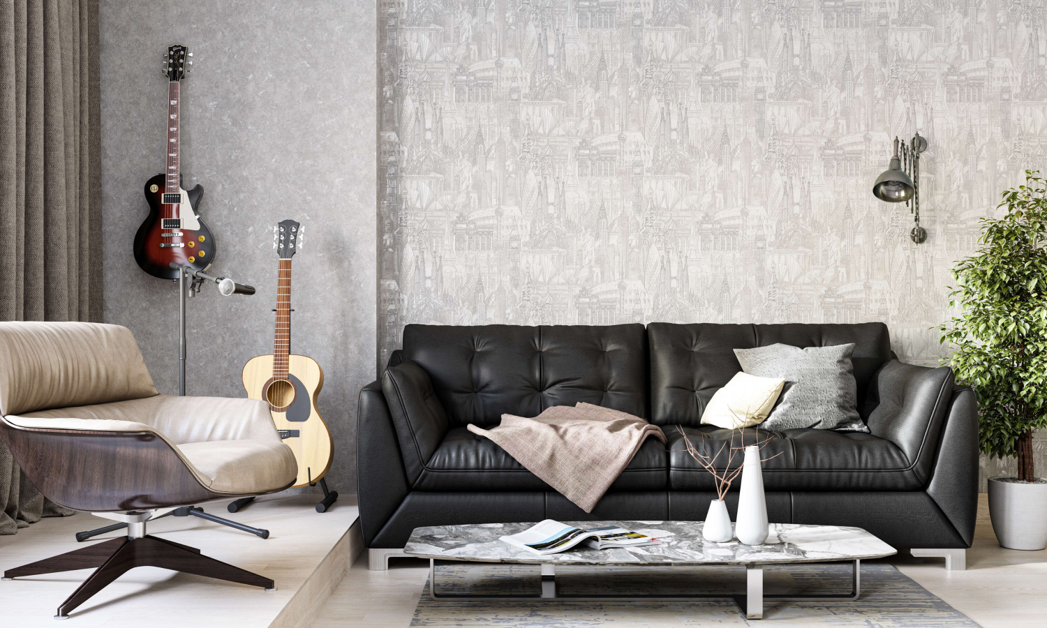 Рулон обоев основа Флизелиновая HC71571-14 Home Color Мин. заказ 8 рулонов HC7157114 - Вид №6
