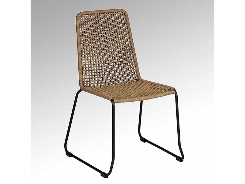 Стальной салазок штабелируемый садовый стул LAMBERT PATTI ARCH-00053826 - Вид №2