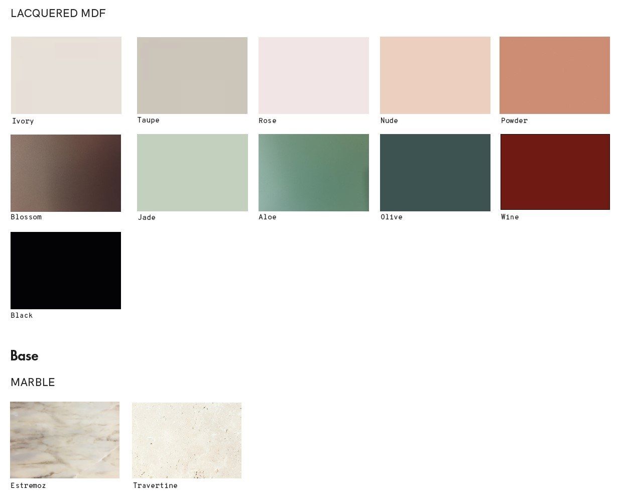 Квадратный стол из травертина Mambo Unlimited Ideas Poppy ARCH-00042394 - Вид №3