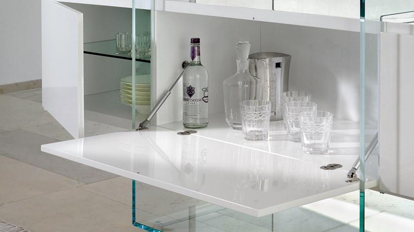 Reflex Комод из дерева и стекла с откидными дверцами Kubo sun-id-1344914 - Вид №2