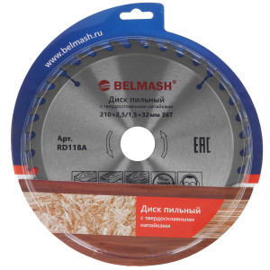 Диск пильный BELMASH RD118A 9153302