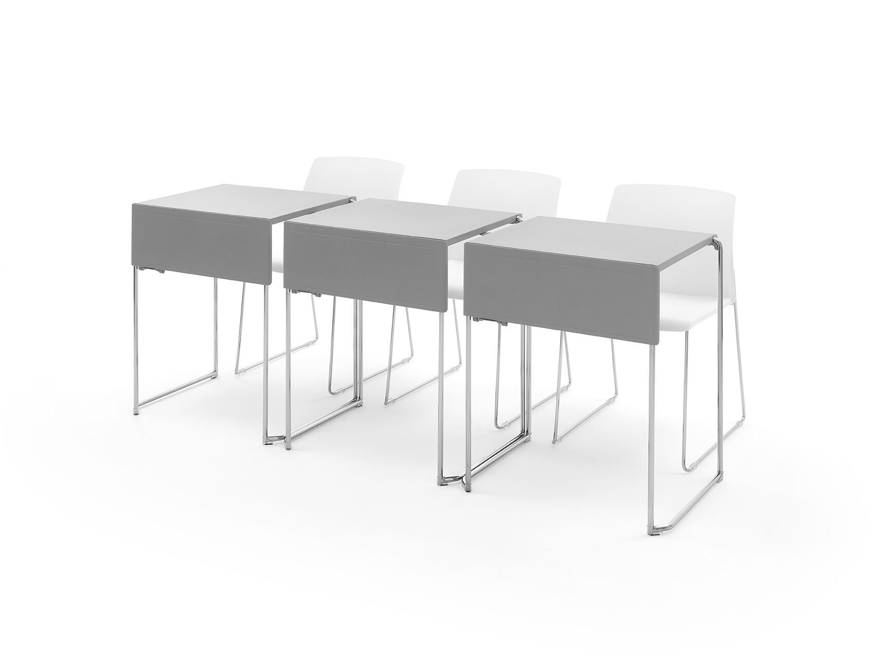 Штабелируемый школьный стол из полипропилена Leyform SNAP EDU ARCH-00096098 - Вид №10