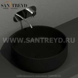 430231 Накладная раковина на столешницу  круглая Kerasan Nolita