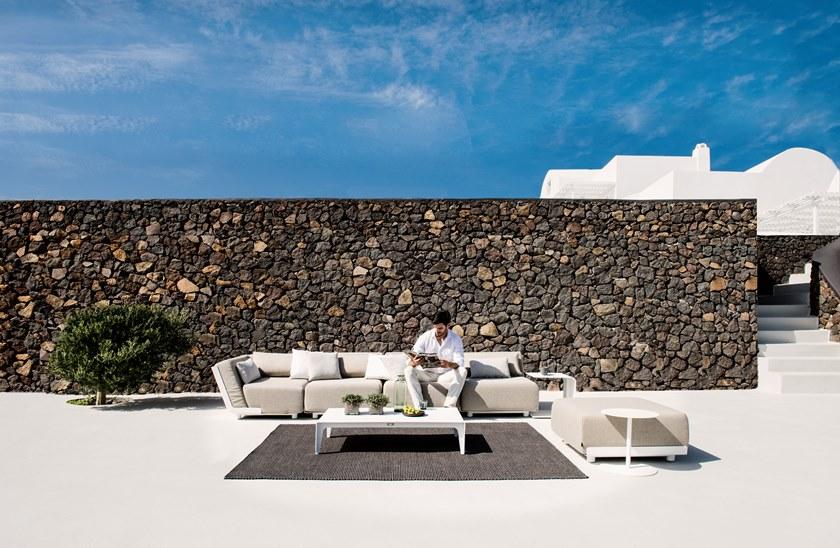 TRIBÙ Сервисный стол из алюминия с порошковым покрытием Mirthe sofa 07481 - Вид №4