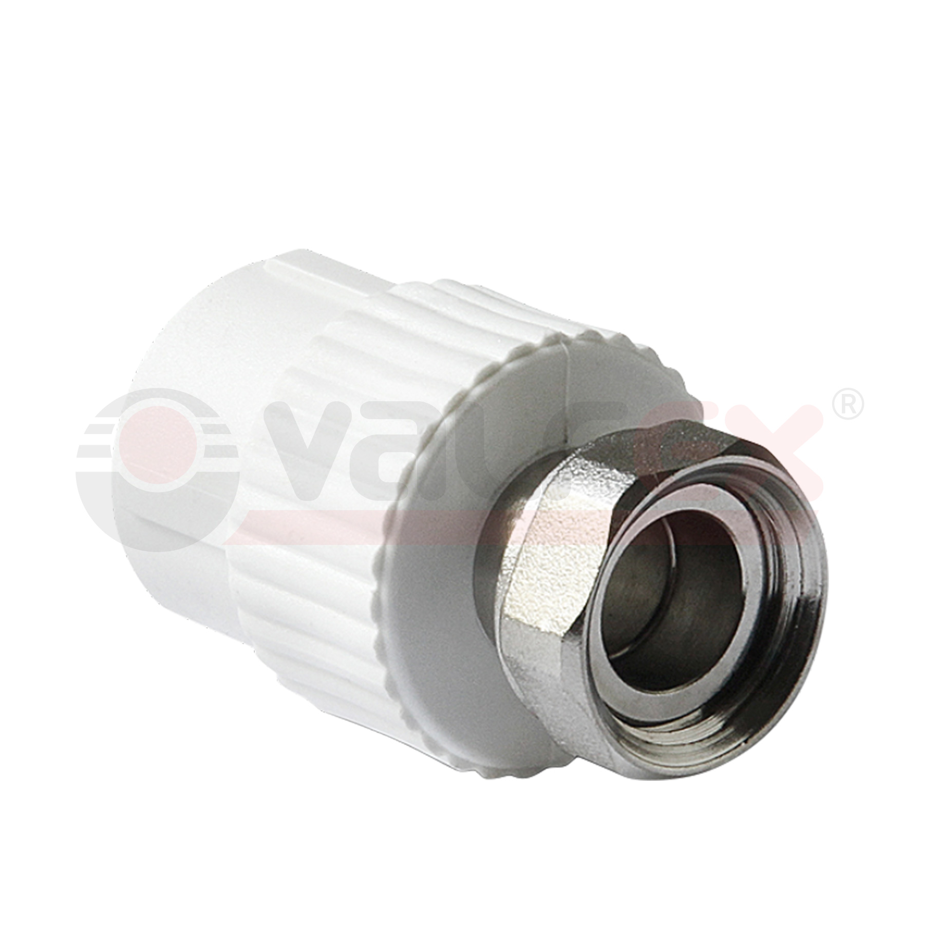 10139132 Valfex Муфта комбинированная с накидной гайкой 