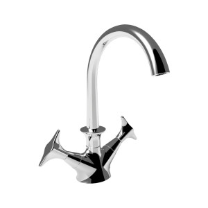TCSP401PB Смеситель для раковины моноблочный Spitfire Thomas Crapper