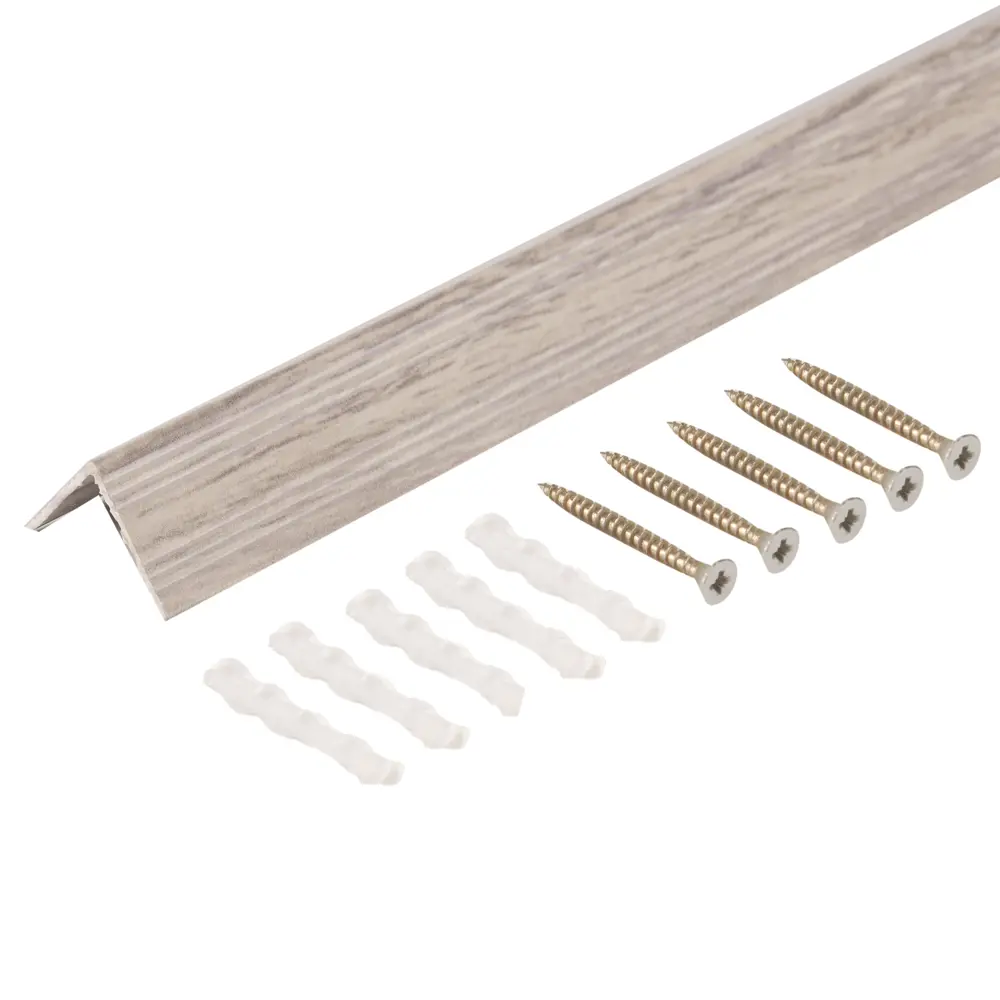 ARTENS Угловой порожек универсальный 900 мм цвет ясень 17869992 STLM-0008899 - Вид №1