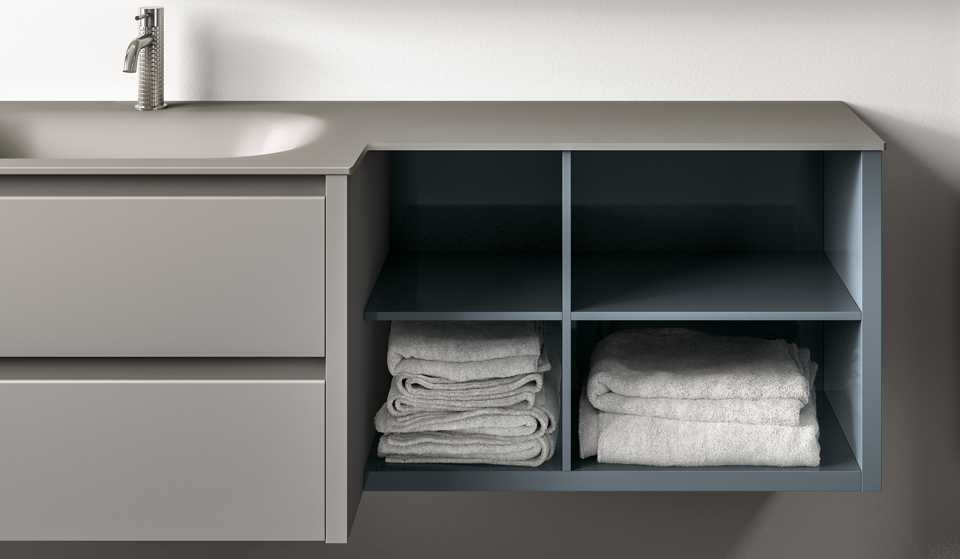 Tender lak – 09 Mastella  Tender LAK  Комплект мебели для ванной  - Вид №3