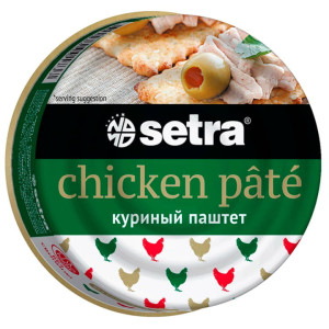 Паштет куриный Setra 100 г