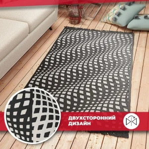91653510 Ковер Mutas Carpet Sacil Rug К1493 прямоугольный 200x80 см хлопок STLM-1020926