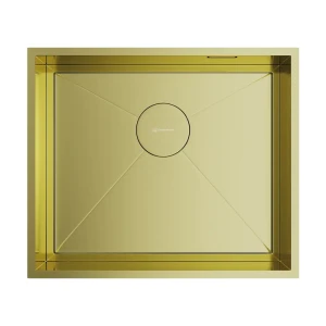 90808826 Интегрированная мойка Omoikiri Kasen 53x46x17.50 см нержавеющая сталь цвет золото STLM-0391924