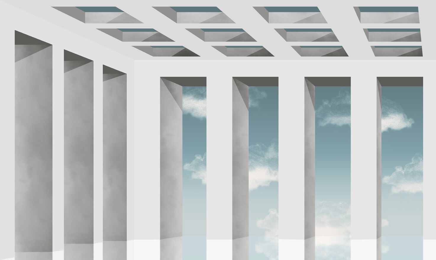 Обои с рисунком Jannelli&Volpi CLOISTER ARCH-00010909