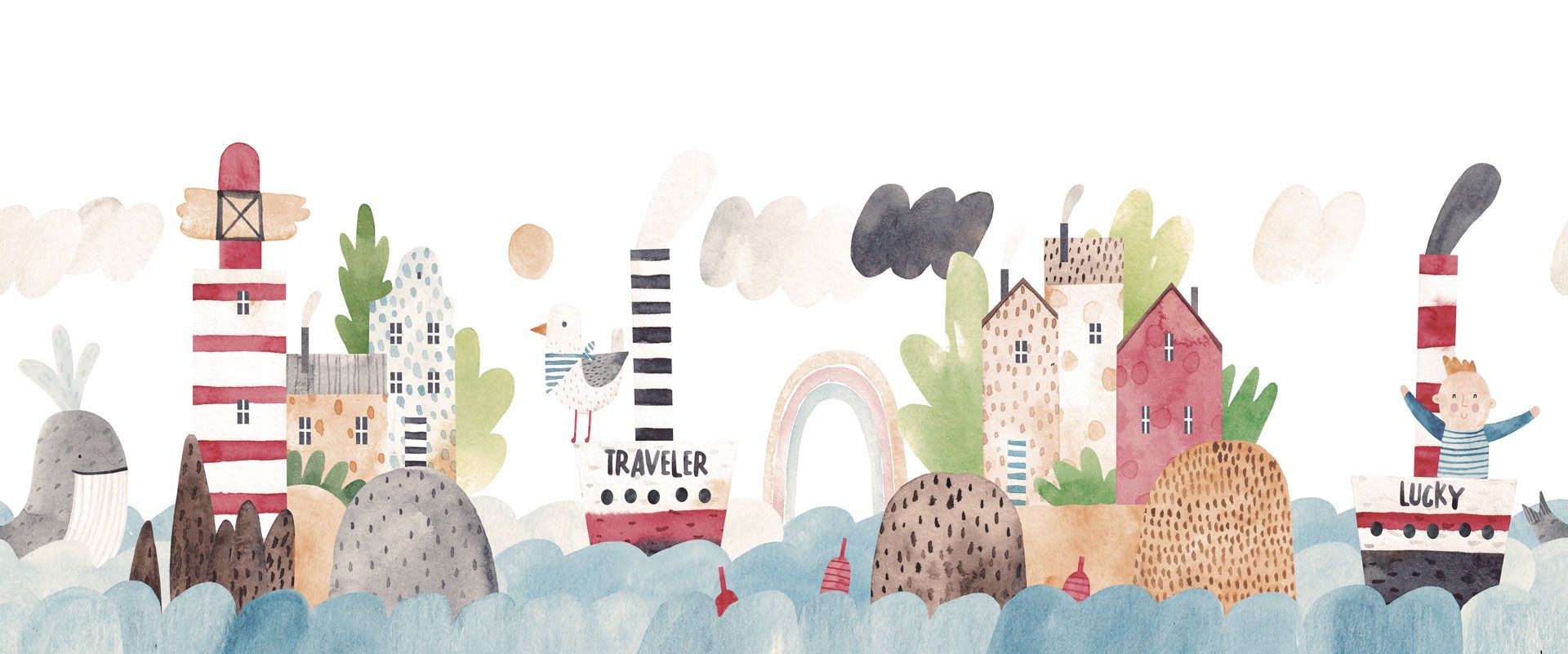 Панорамные обои для детей Rimura 2025 ARCH-00075098 - Вид №1