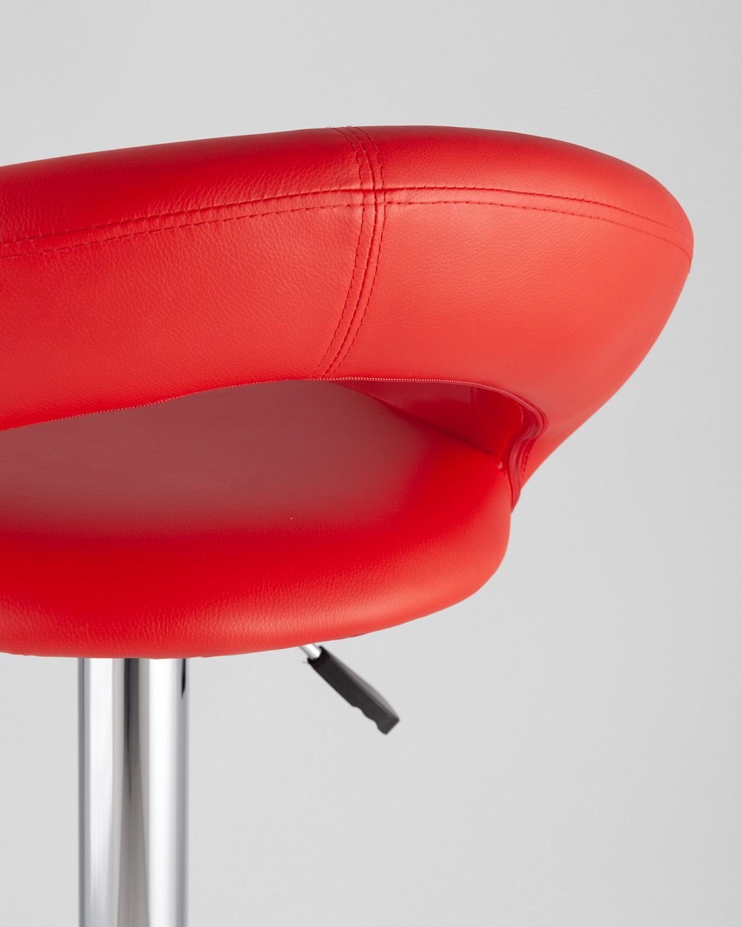 Стул барный со спинкой красный из экокожи "Купер" STOOL GROUP  00-3946011 Красный  - Вид №6