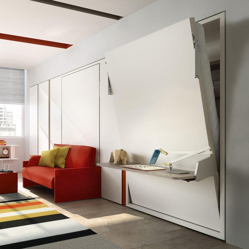 CLEI Односпальная кровать, трансформируемая в выдвижной меламин Altea sun-id-1383471 - Вид №2