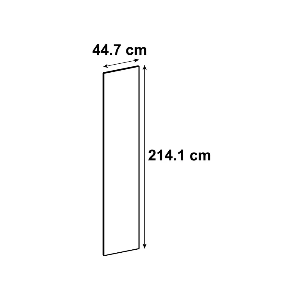 Дверь для шкафа Delinia ID «Бирск» 44.7x214.1 см, ЛДСП, цвет бежевый 82010553 STLM-2020577 - Вид №4