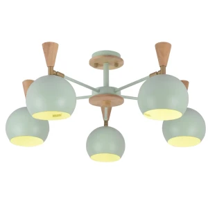 Люстра L1162-5 Morila Green 5xЕ27x40 Вт цвет зеленый 82140686 STLM-2170199