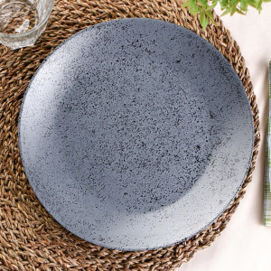 91170221 Блюдо сервировочное 25x25 см стекло цвет серый Slate STLM-0508706 LUMINARC