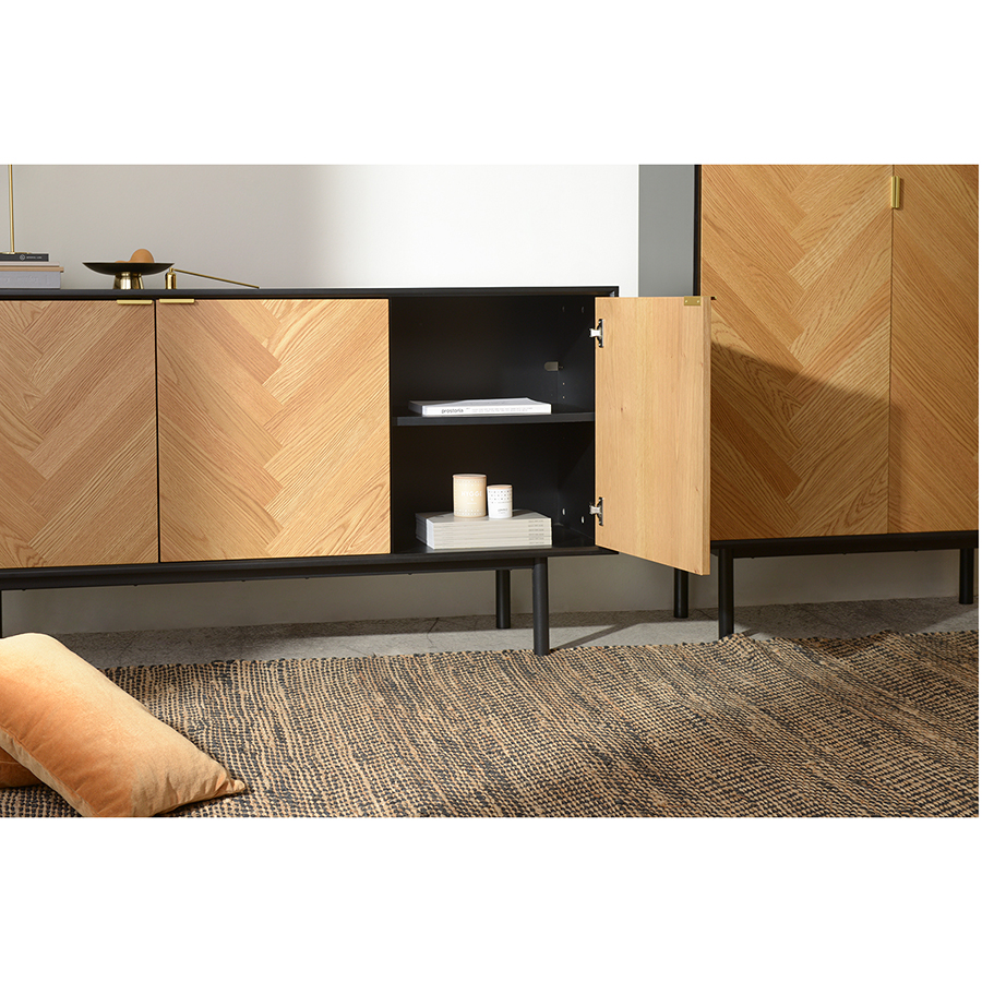 42163160 Шкаф , calvi, 95х40х160 см Unique Furniture  - Вид №19