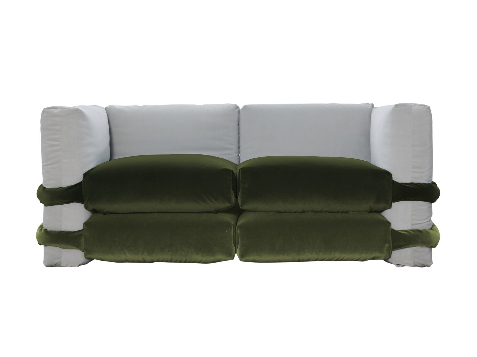 Модульный бархатный диван BD Barcelona PILLOW VELVET ARCH-00002067 - Вид №20