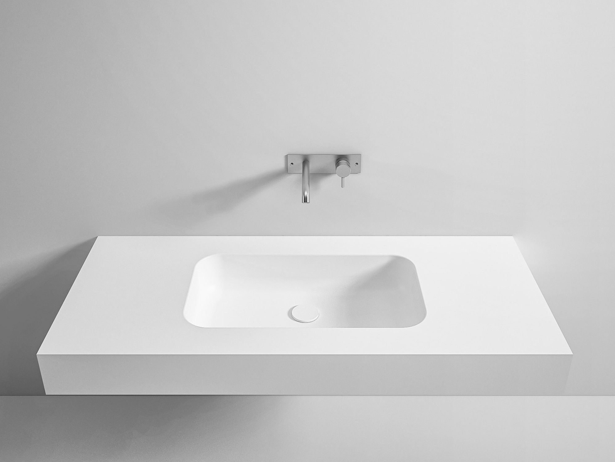 Подвесная раковина Korakril™ с столешницей Rexa уникальный ARCH-00063993 - Вид №1