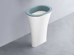AMLA65-PL+AMPILO-TL+AMCOLO-BL Раковина Amedeo Ovale отдельностоящая cielo Enjoy + Amedeo