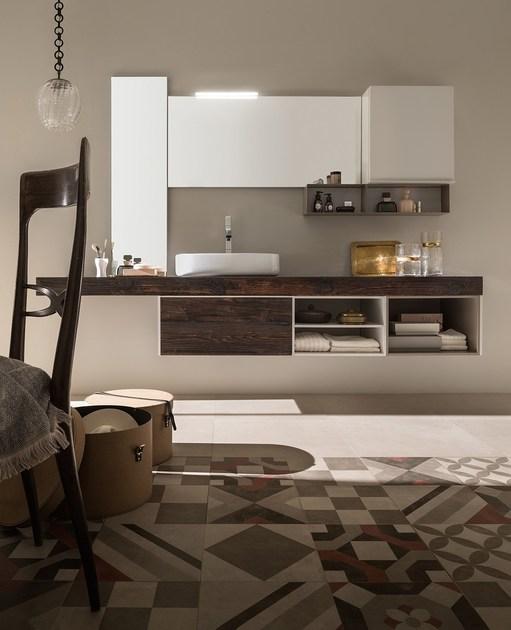 RAB Arredobagno Подвесная тумба под умывальник Soul wood 23 - Вид №1