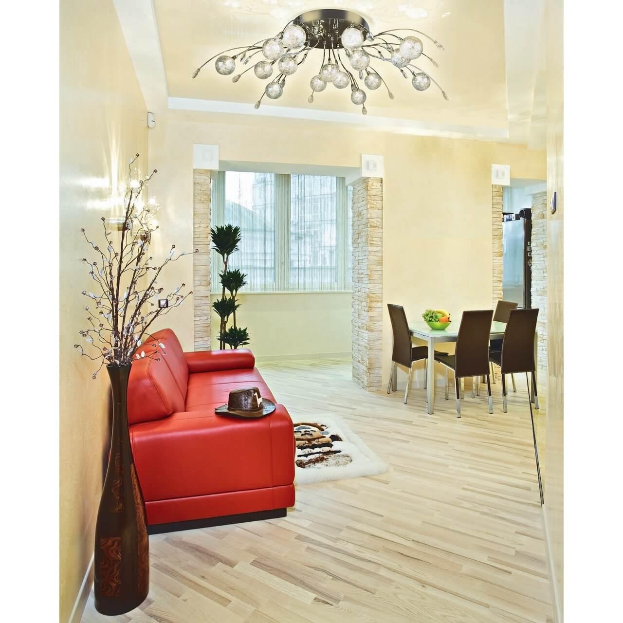 Потолочная люстра MW-Light Амелия 360014116 MW-LIGHT ДИЗАЙНЕРСКИЕ, АМЕЛИЯ 184233 Хром  - Вид №1