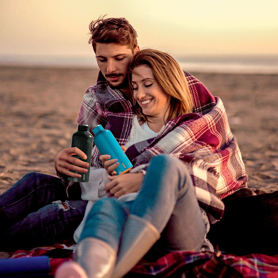 11670064 Термобутылка on the go 500 мл зелёная Guzzini  - Вид №1