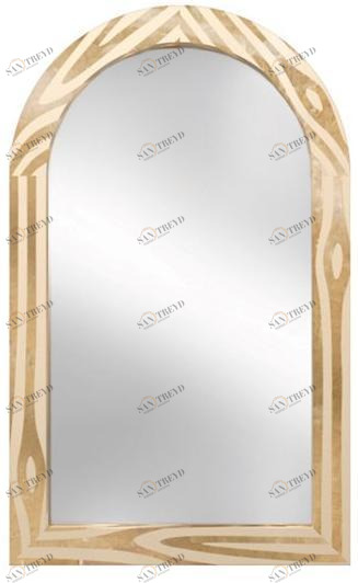 Scarlet Splendour Зеркало из полимера с настенной рамой Forest Fr4