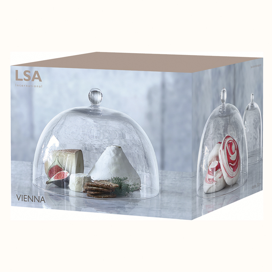 G385-33-301 Блюдо сервировочное с крышкой vienna, D33 см LSA International  - Вид №3