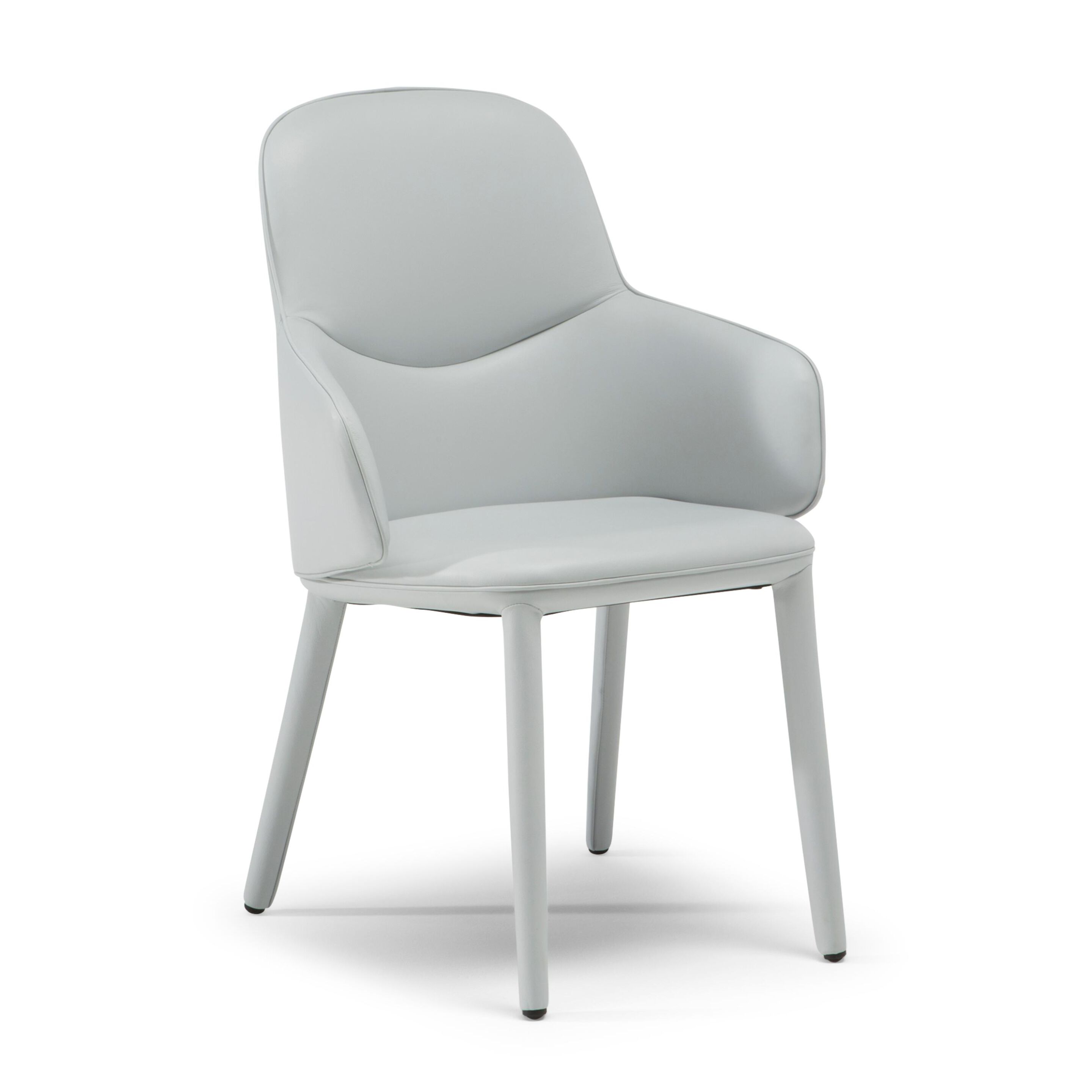 Кожаный стул с подлокотниками Natuzzi Italia Edgar ARCH-00107139 - Вид №1