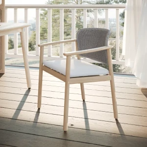 BEGINIA Fisht — садовое кресло из акации с плетением Роуп 89382924