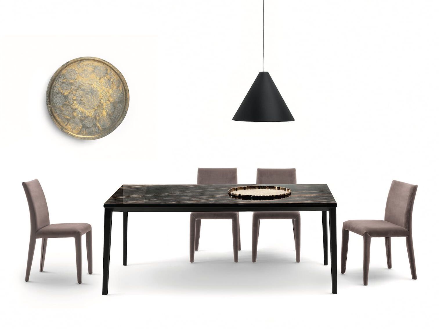 Выдвижной металлический обеденный стол и Супермармо Bontempi Casa ECHO ARCH-00029914 - Вид №5