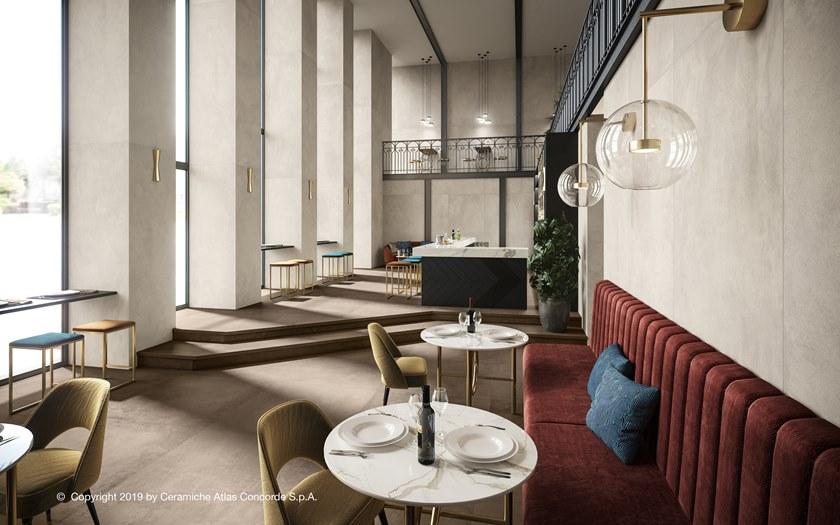 Atlas Concorde Пол из керамогранита под бетон Raw sun-id-1421703 - Вид №56