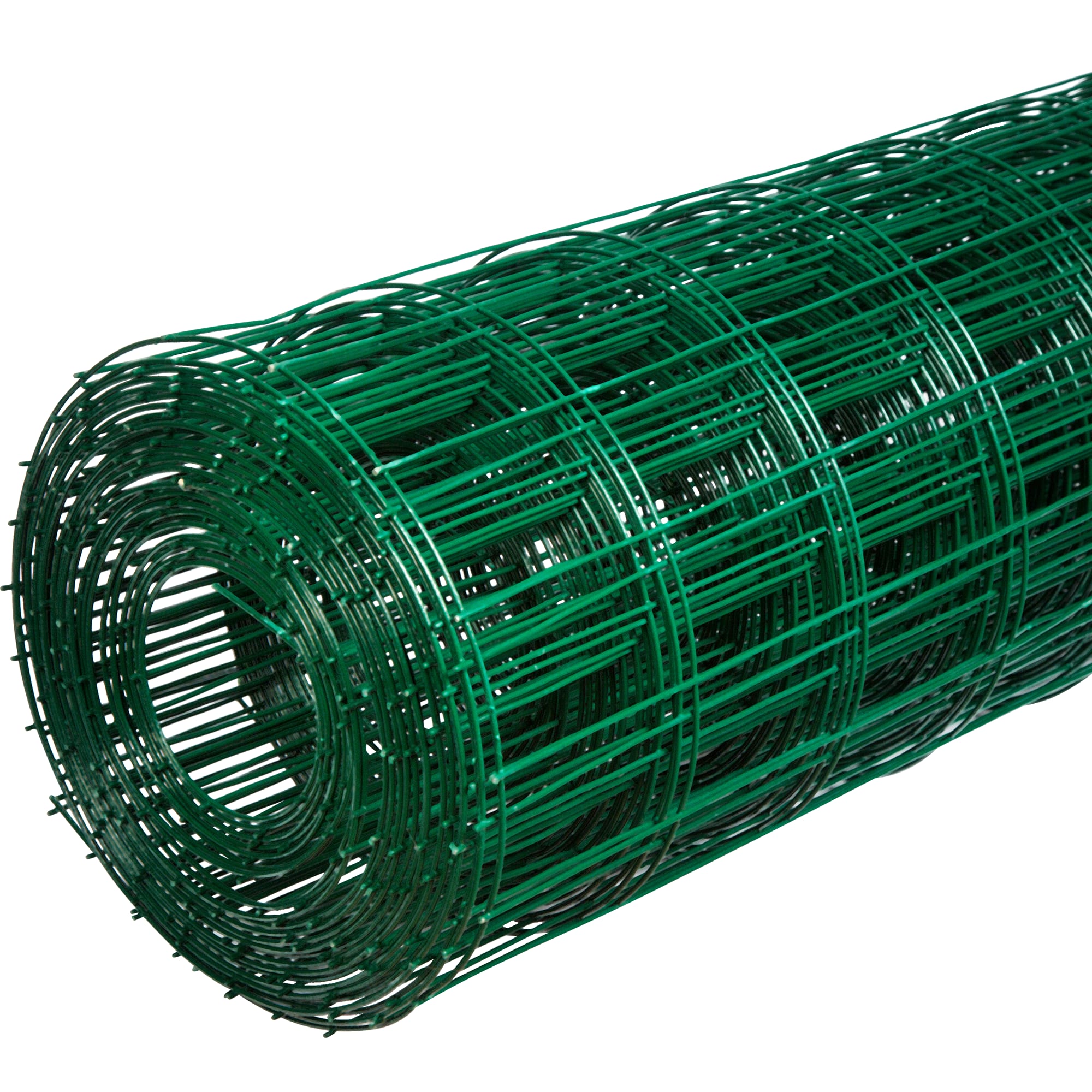 82035874 Сетка сварная оцинкованная, размер ячейки 60x100 мм, 1.8x15 м, ПВХ, цвет зелёный Santreyd  - Вид №2