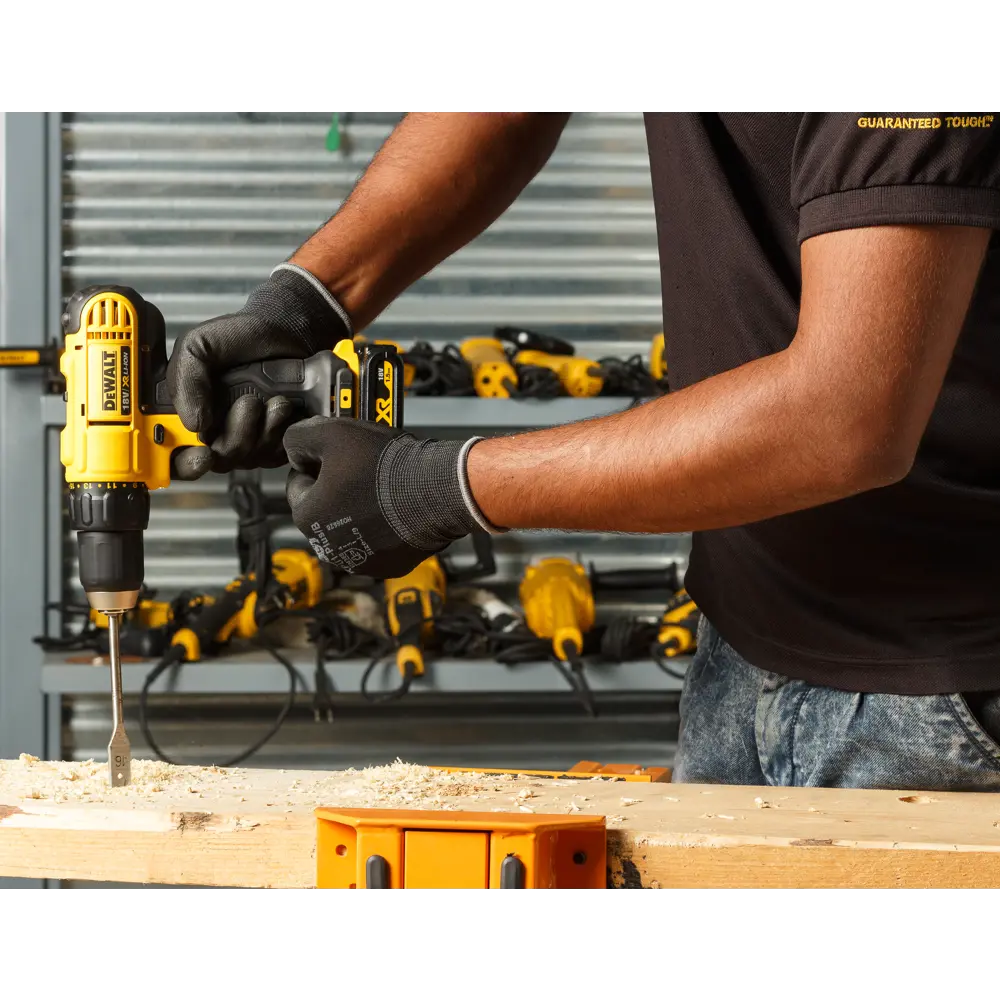 Дрель-шуруповерт аккумуляторная DeWalt DCD771S2, 18 В Li-ion 2х1.5 Ач 18218454 STLM-2066953  - Вид №20