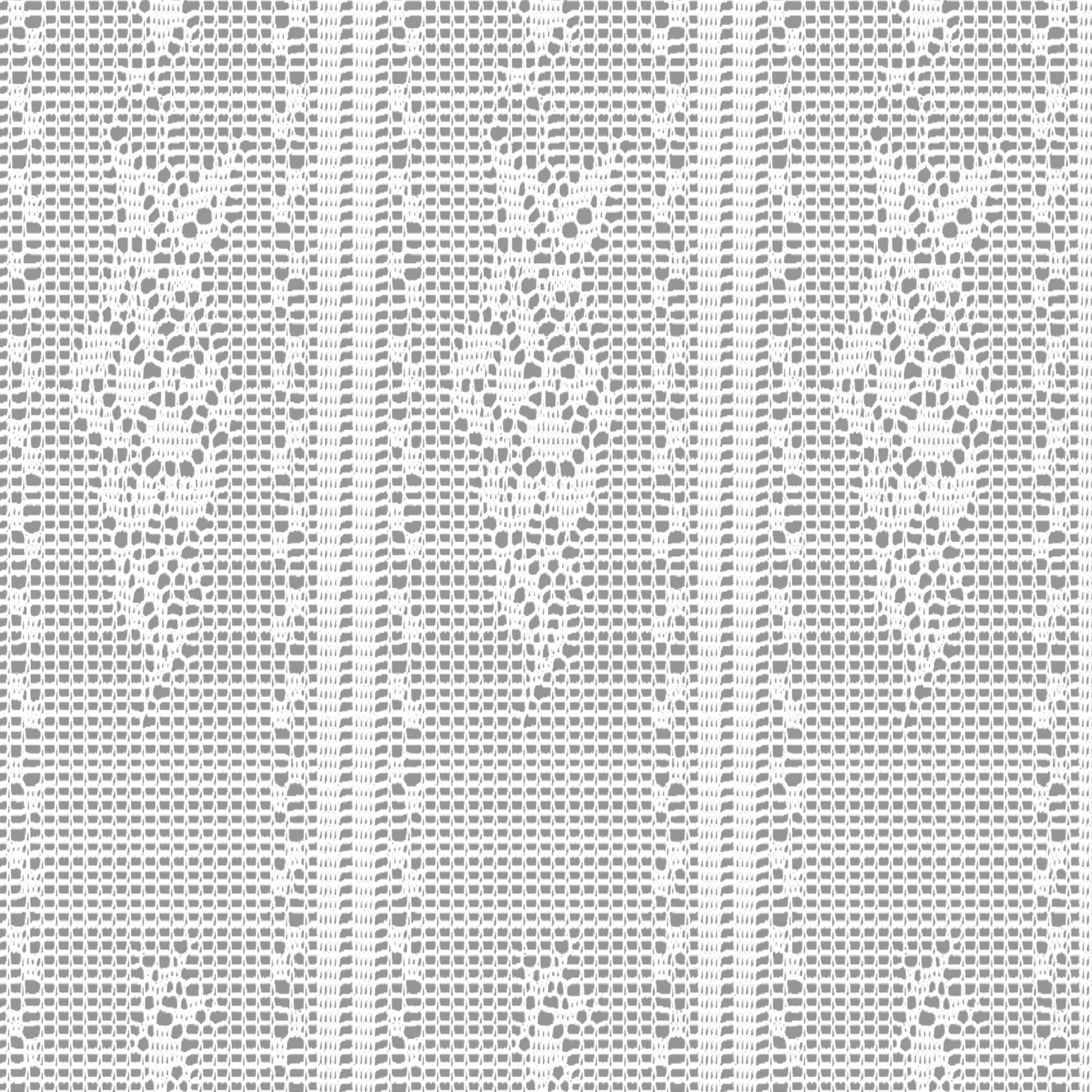 81948132 Занавеска Кружева белый 140х75 см цвет белый Santreyd  - Вид №3