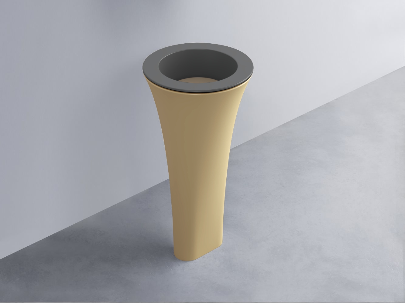 AMLA45-CM+AMPILT-AN+AMCOLT-CN Раковина Amedeo Tondo отдельностоящая cielo Enjoy + Amedeo Ceramica Cielo