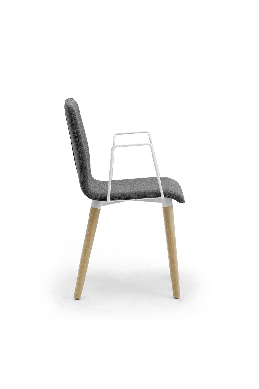 Съемный стул из дерева и ткани с подлокотниками Leyform Zerosedici ARCH-00097867 - Вид №17