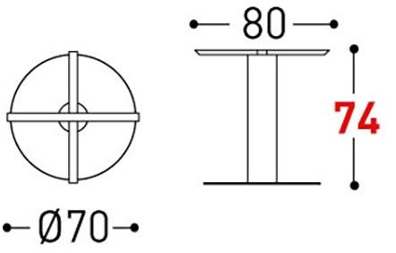 Varaschin База для столов Big 1360 - Вид №13