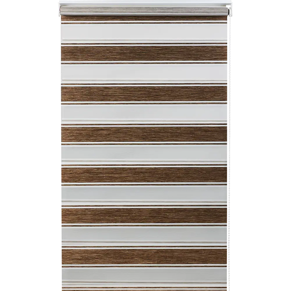 Штора рулонная день-ночь Дэли 55x160 см коричневая 84589219 STLM-2182378 MIAMOZA