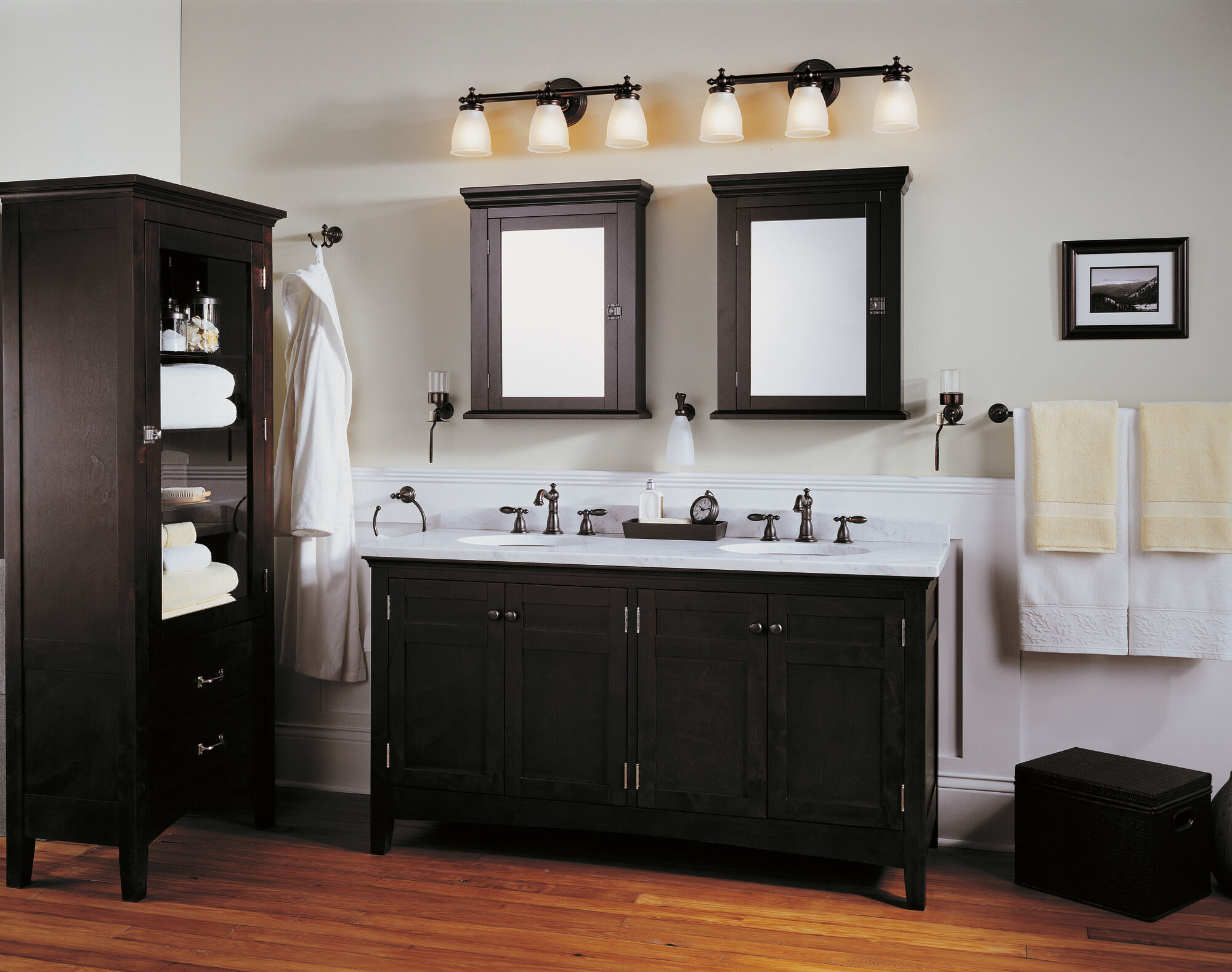 75035-RB Двойной крючок для халатов Delta Faucet Victorian Венецианская бронза - Вид №1