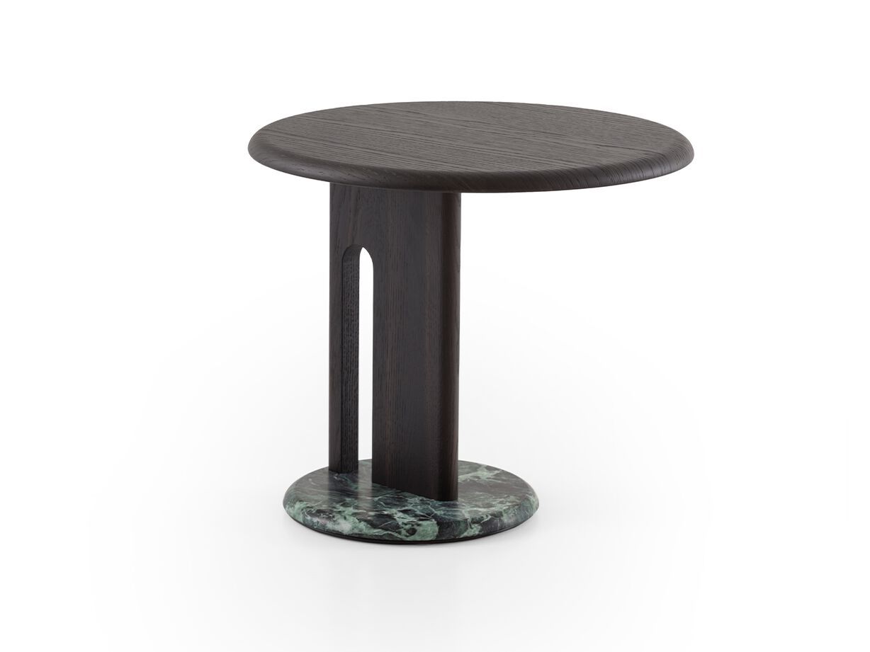 Журнальный столик с зеленой мраморной основой Alpi и деревянной рамой Morica Design Haute Couture ARCH-00055994