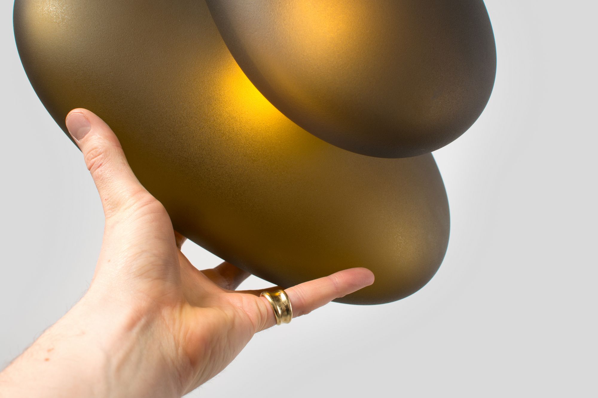 Стеклянный светодиодный подвесной светильник A-N-D Pebble ARCH-00034848 - Вид №12