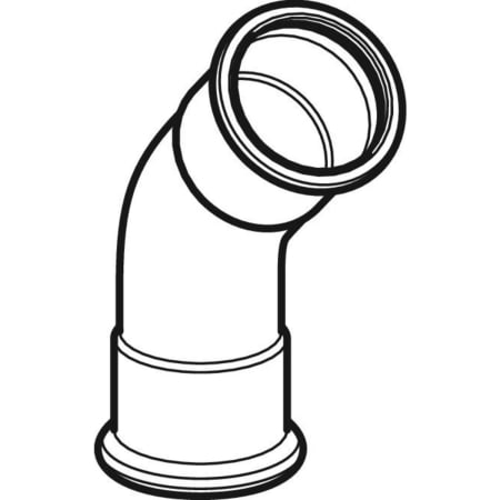 20111 Отвод Geberit Mapress из углеродистой стали Geberit  - Вид №4