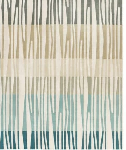 Tapis Rouge Прямоугольный коврик ручной работы Ambiance Tr1386